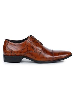tan leather laceup oxfords - 17257139 - Standard Image - 2