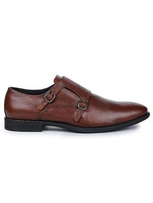 brown leather slip on ons - 17257540 - Standard Image - 2