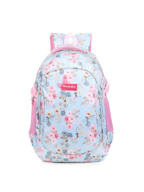 blue polyester regular backpack - 17257633 - Very Small Image - 1