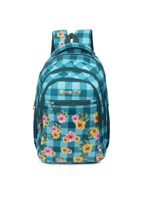 blue polyester regular backpack - 17257635 - Very Small Image - 1