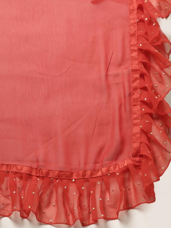 solid bordered saree with blouse - 17257831 - Zoom Image - 5