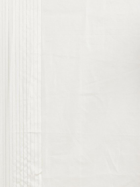 solid plain saree with blouse - 17257839 - Zoom Image - 5