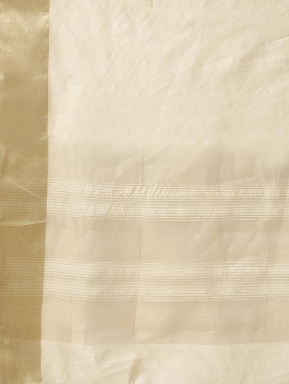 self design banarasi saree with blouse - 17257896 - Zoom Image - 6