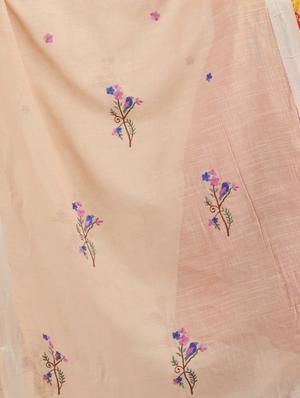 floral embroidered dupatta - 17260661 - Standard Image - 3