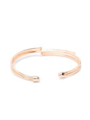 pink metal cuffs bracelet - 17261011 - Standard Image - 2