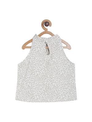 beige cotton regular top - 17261066 - Standard Image - 2