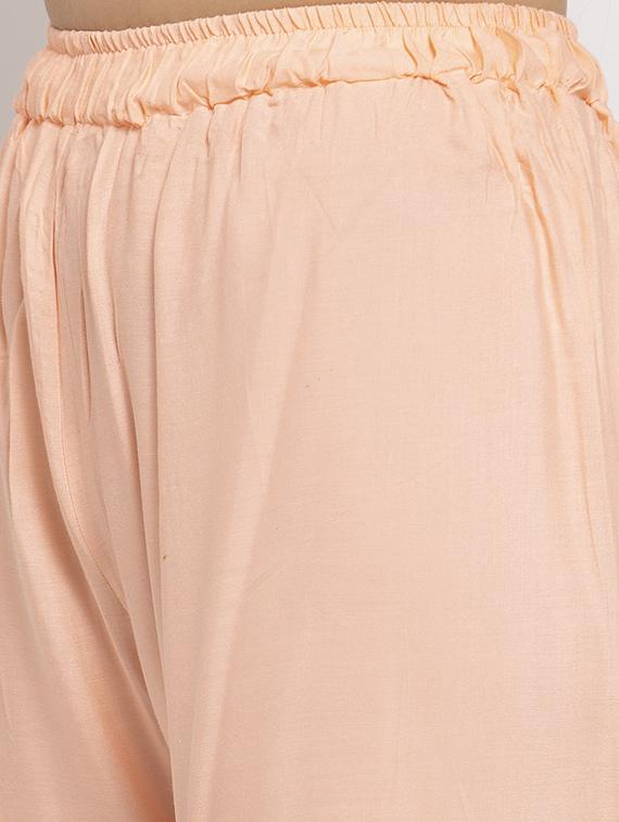 mid rise solid palazzo - 17262091 - Zoom Image - 5