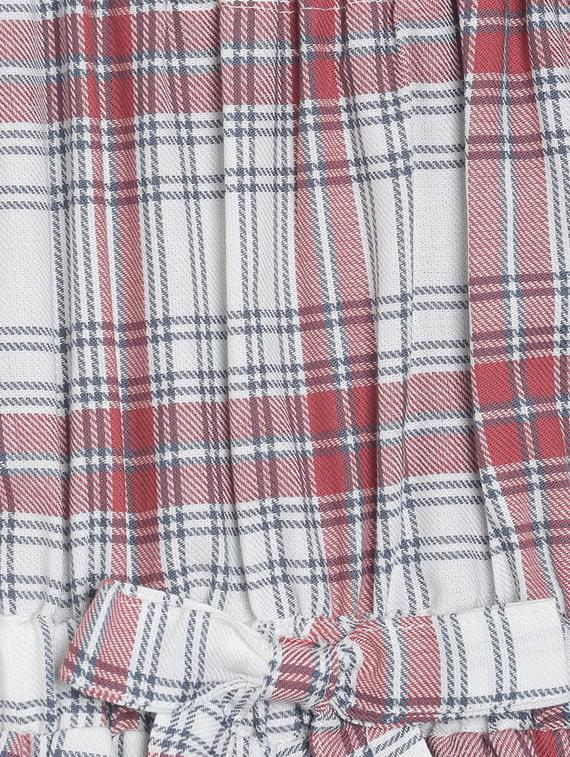 red cotton playsuits jump suit - 17262595 - Zoom Image - 3