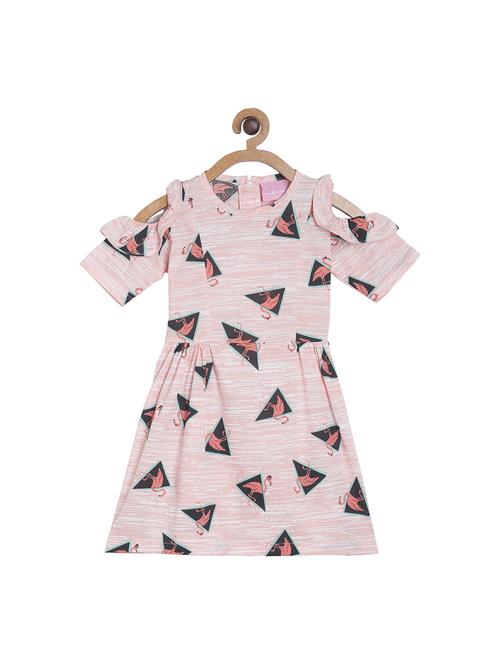 pink cotton frock - 17262635 - Standard Image - 1