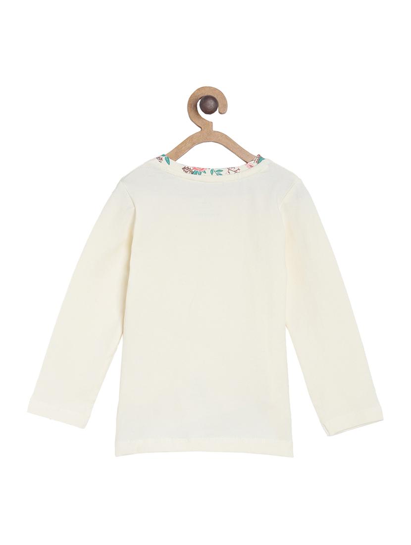 white cotton regular tees - 17262642 - Zoom Image - 2