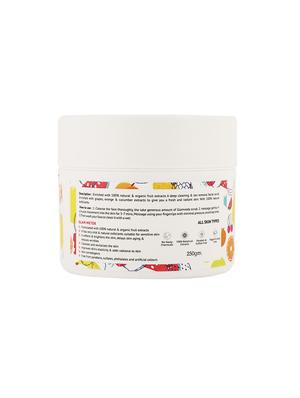glamveda mix fruit tan removal scrub | 250 g| all skin type| paraben free - 17262662 - Standard Image - 4