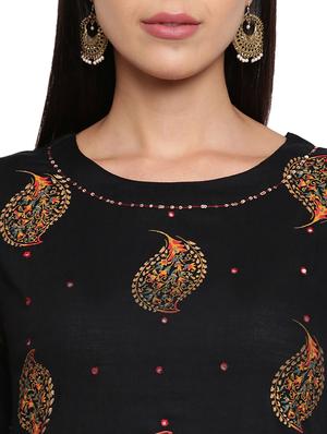 paisley kurta palazzo set - 17262697 - Standard Image - 4