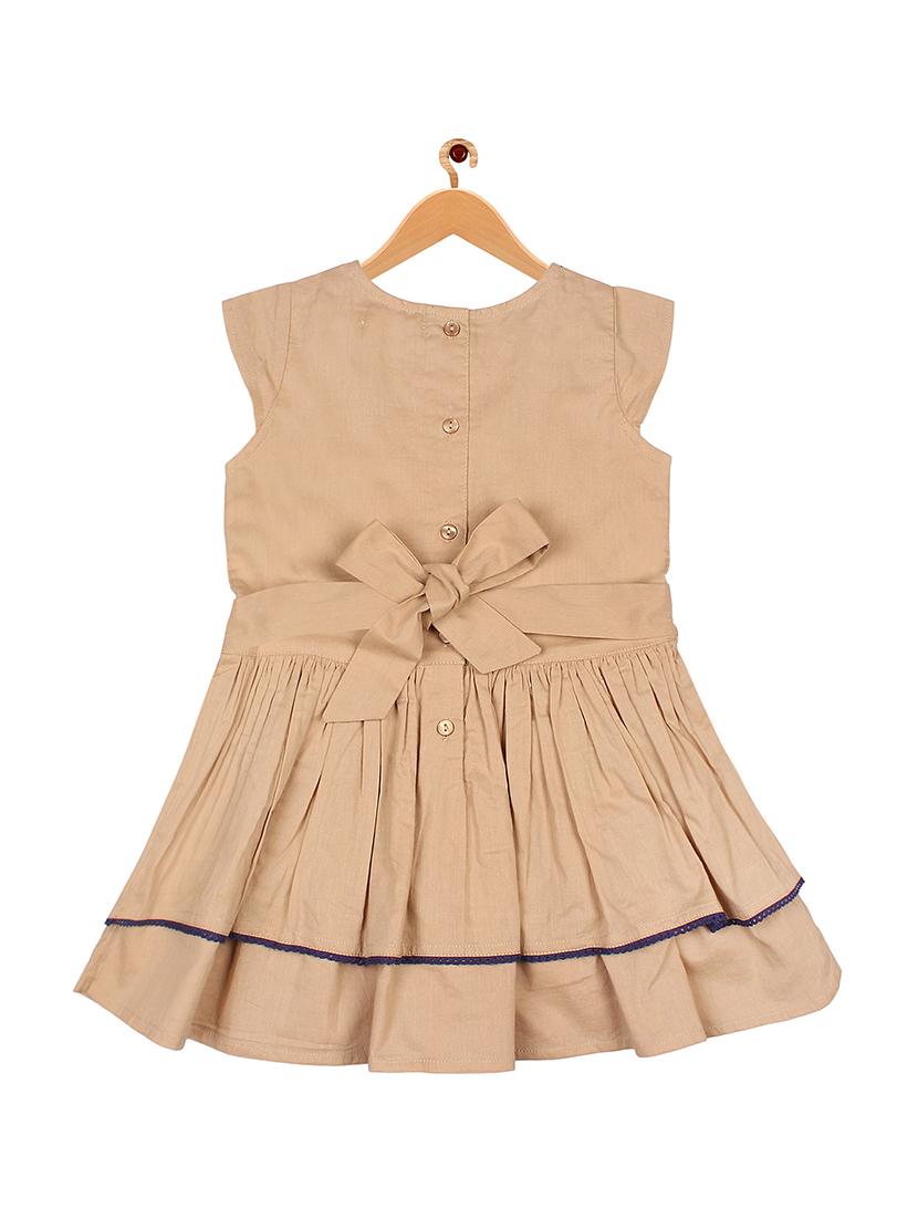 brown cotton frock - 17262824 - Zoom Image - 1