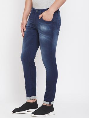 blue light washed denim jean - 17263447 - Standard Image - 3