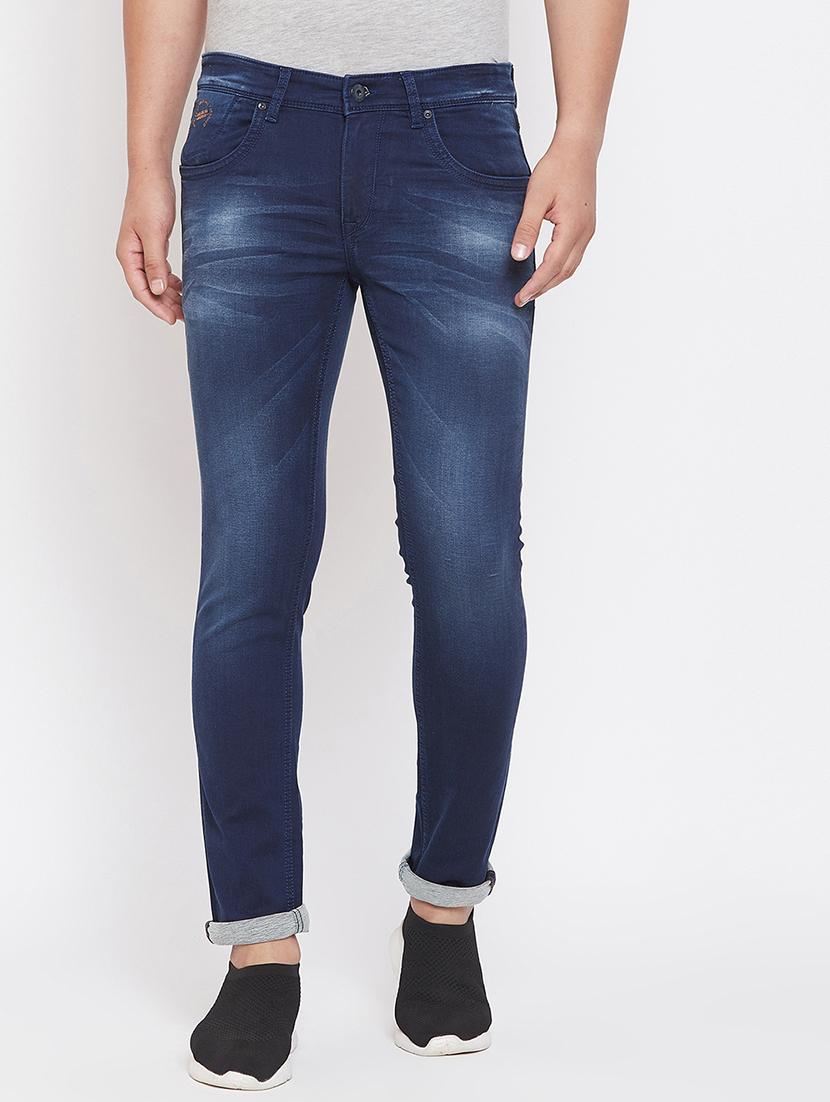 blue light washed denim jean - 17263447 - Zoom Image - 1
