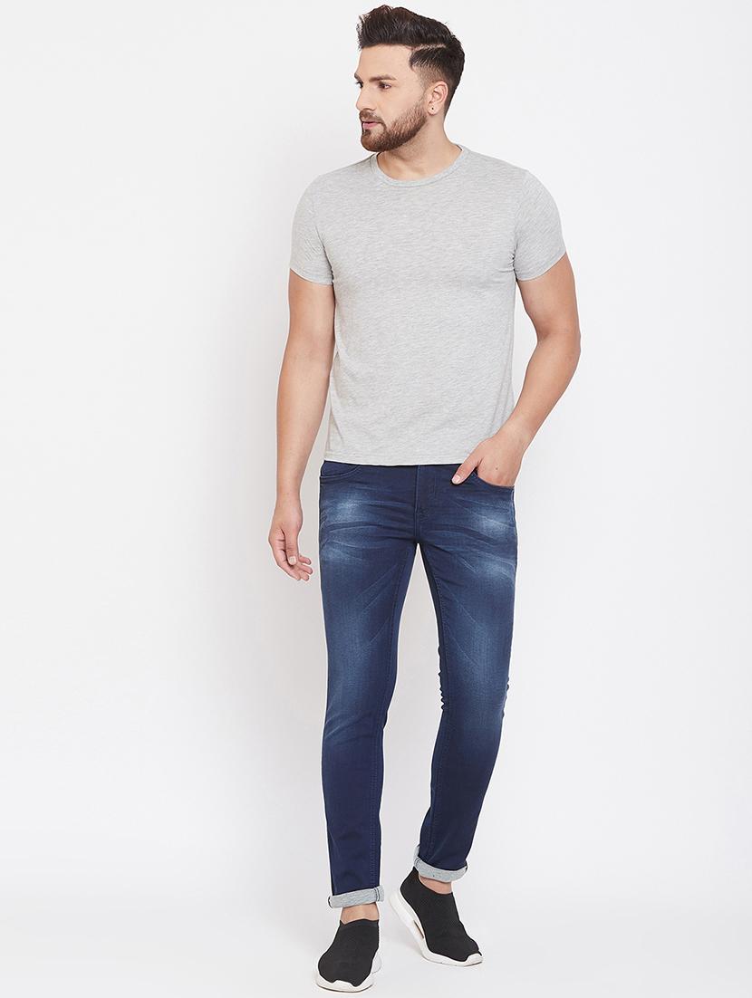 blue light washed denim jean - 17263447 - Zoom Image - 5