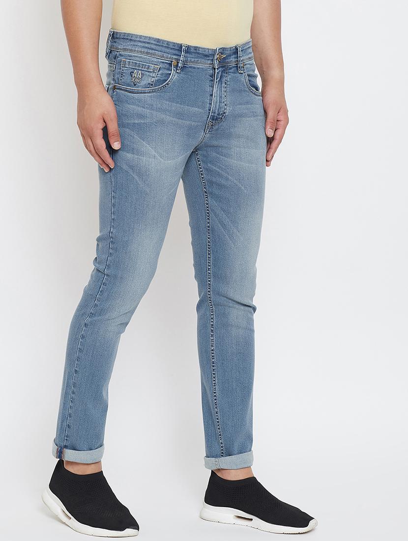 blue light washed denim jeans - 17263451 - Zoom Image - 3