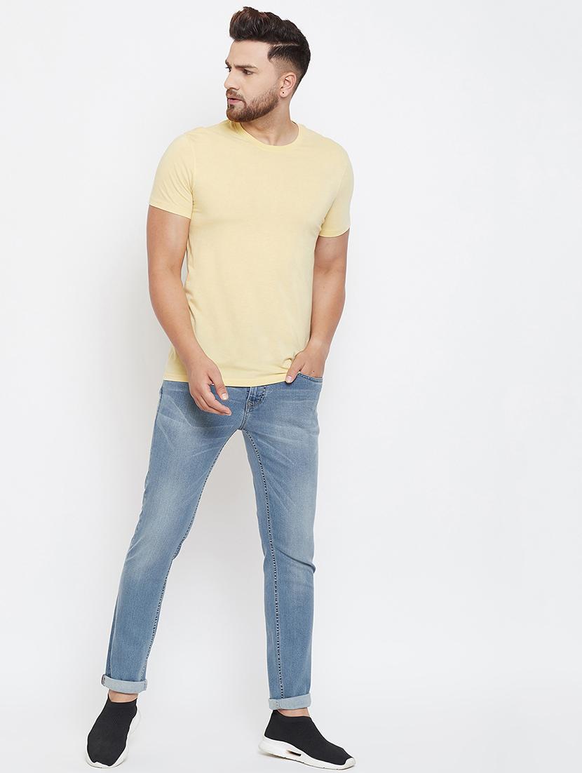 blue light washed denim jeans - 17263451 - Zoom Image - 5