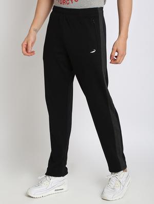 black side striped track pant - 17263687 - Standard Image - 2