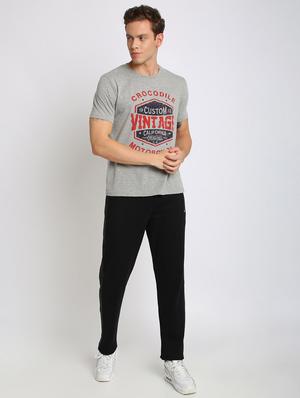 black side striped track pant - 17263687 - Standard Image - 4
