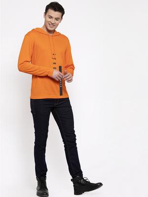 orange front print t-shirt - 17263851 - Standard Image - 4