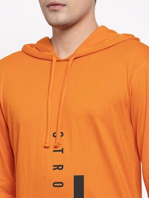 orange front print t-shirt - 17263851 - Standard Image - 5