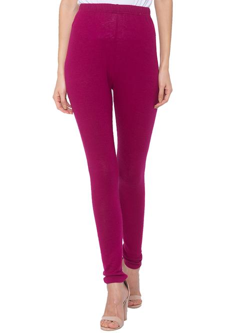 high rise solid leggings - 17264003 - Standard Image - 1