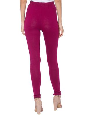 high rise solid leggings - 17264003 - Standard Image - 3