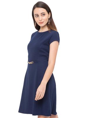 chain embellished a-line dress - 17264071 - Standard Image - 2