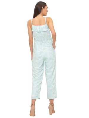 cami neck floral full leg jumpsuit - 17264108 - Standard Image - 3