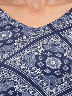floral asymmetric top - 17264197 - Standard Image - 5
