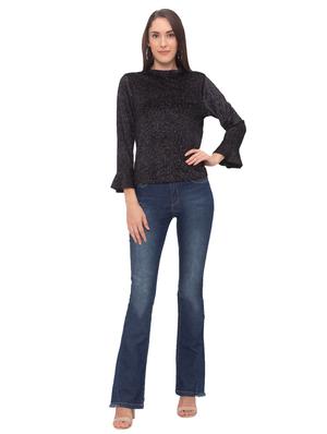 flute sleeves shimmer top - 17264245 - Standard Image - 4
