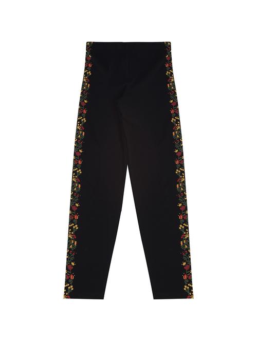 black cotton blend jegging - 17264407 - Standard Image - 1