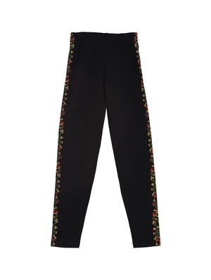 black cotton blend jegging - 17264407 - Standard Image - 2