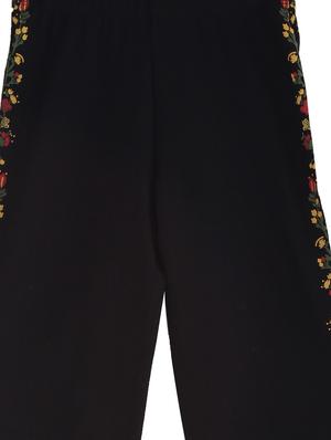 black cotton blend jegging - 17264407 - Standard Image - 3