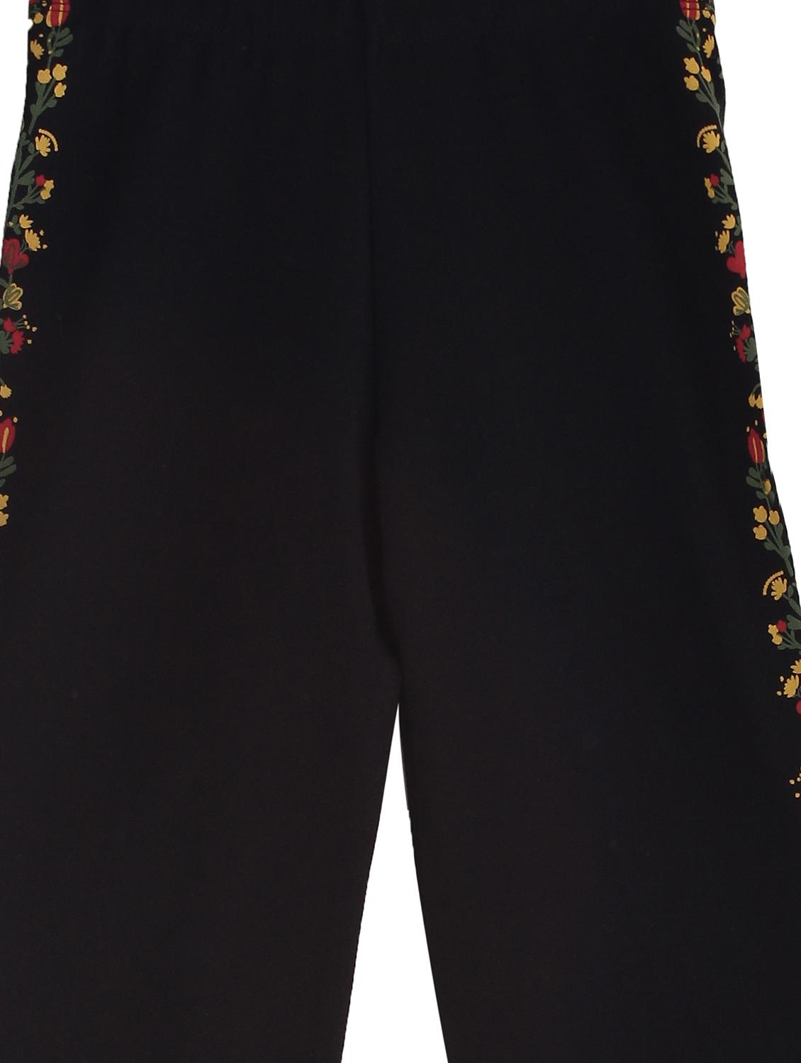 black cotton blend jegging - 17264407 - Zoom Image - 3