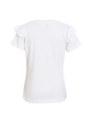 beige cotton jersey regular tee - 17264408 - Standard Image - 2
