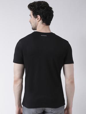 black solid t-shirt - 17264515 - Standard Image - 3