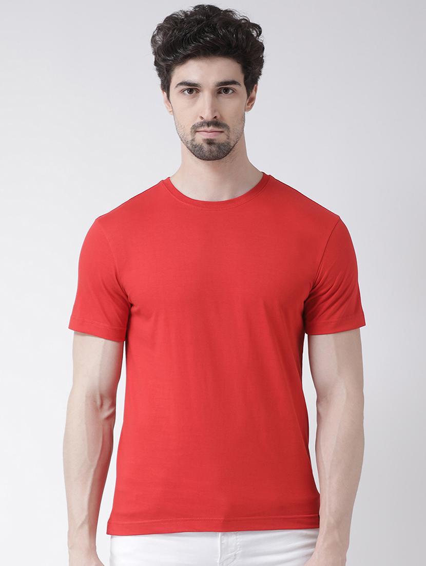 red solid t-shirt - 17264517 - Zoom Image - 1