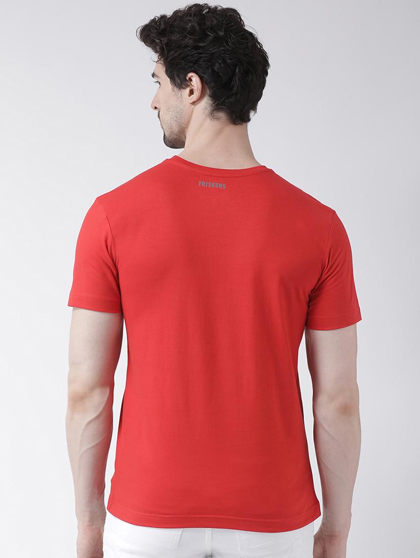 red solid t-shirt - 17264517 - Zoom Image - 3
