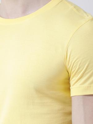 yellow solid t-shirt - 17264520 - Standard Image - 5
