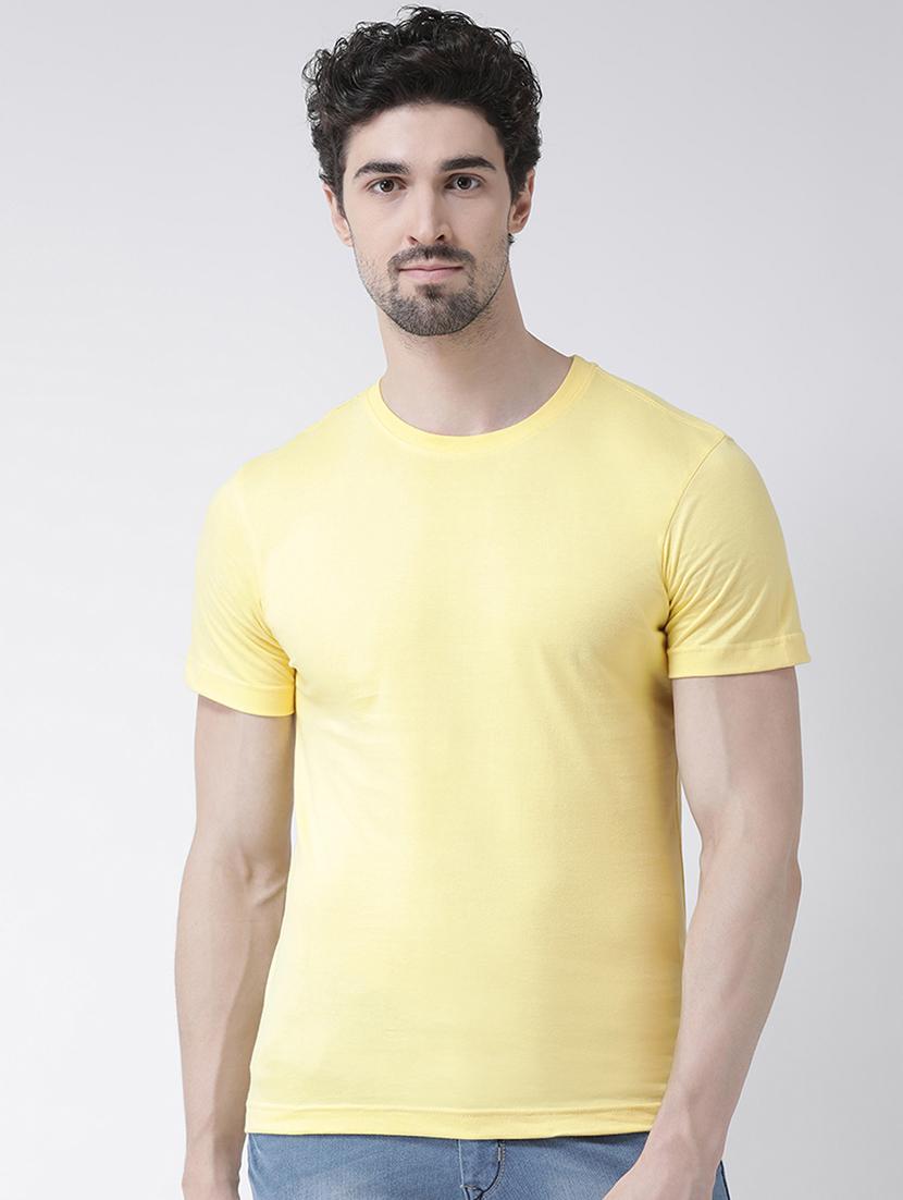 yellow solid t-shirt - 17264520 - Zoom Image - 2