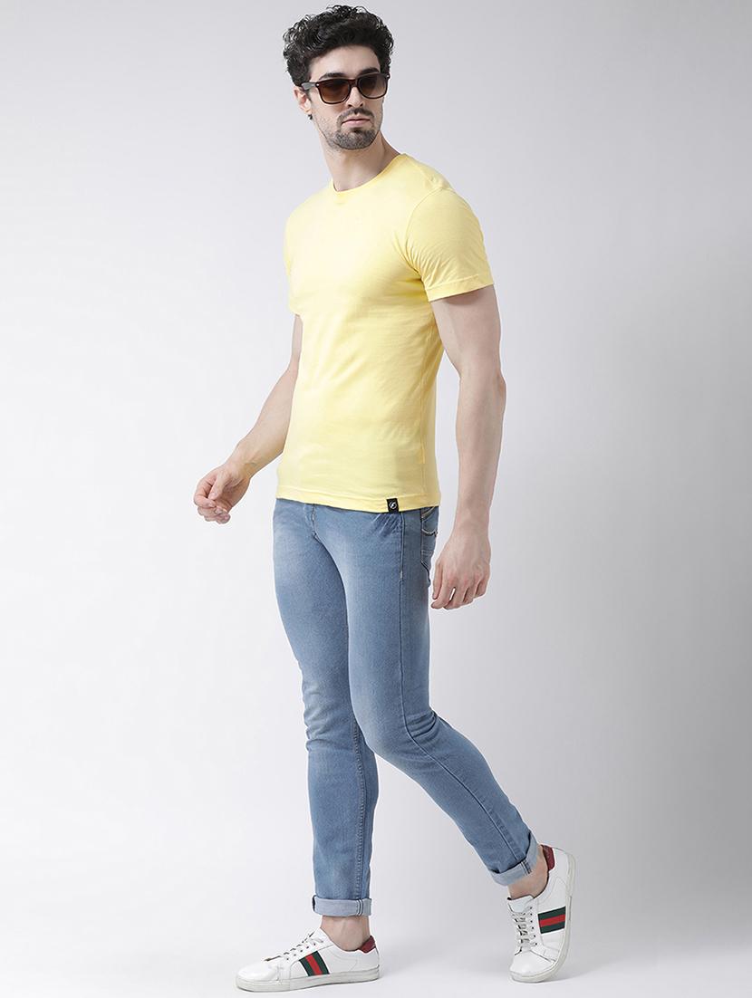 yellow solid t-shirt - 17264520 - Zoom Image - 4