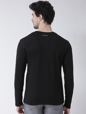 black solid t-shirt - 17264528 - Standard Image - 3