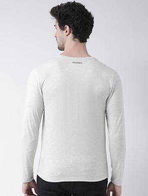 grey solid t-shirt - 17264531 - Standard Image - 3