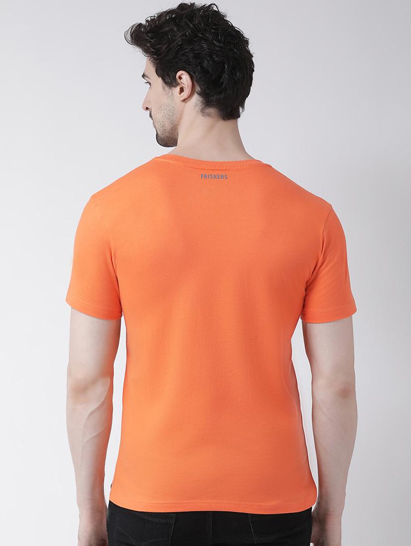 orange solid t-shirt - 17264544 - Zoom Image - 3