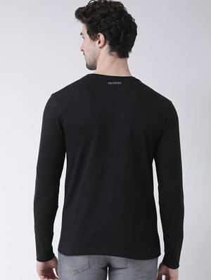 black solid t-shirt - 17264551 - Standard Image - 3