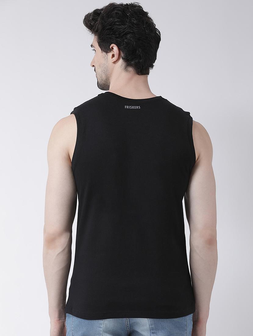 black solid t-shirt - 17264563 - Zoom Image - 3