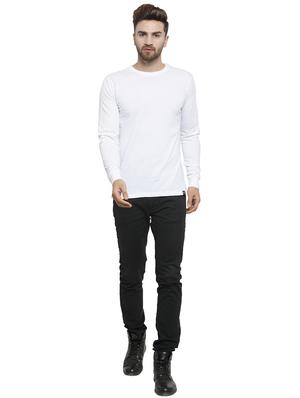 white solid t-shirt - 17264576 - Standard Image - 4