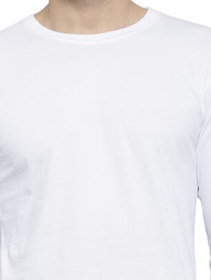 white solid t-shirt - 17264576 - Standard Image - 5